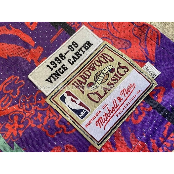 Maillot Tornto Raptors Vince Carter NO 15 Special Year of The Tiger Rouge